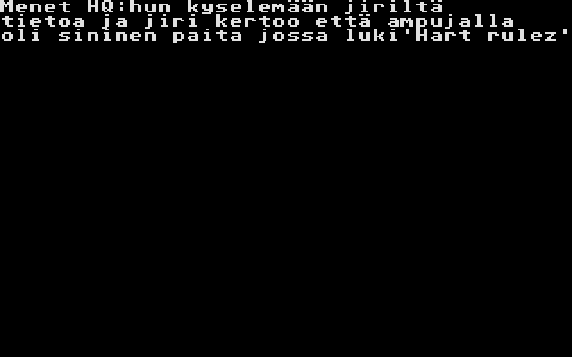 Pöljän Taistelu II atari screenshot